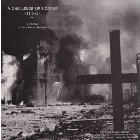 dragon 0.32 A Challenge Of Honour - 63 days Part I gatefold 7' EP