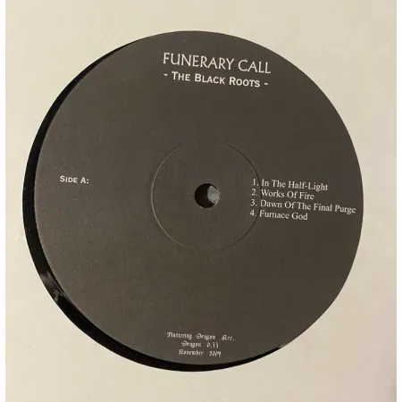 dragon 0.33 V / A - Funerary Call - The Black Roots 220g LP