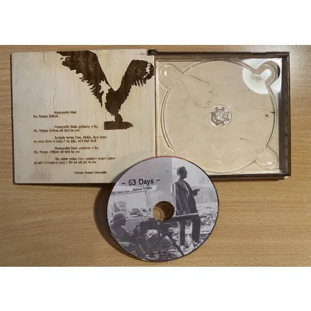 dragon 0.43 Various Artists - 63 Days wooden digipack CD