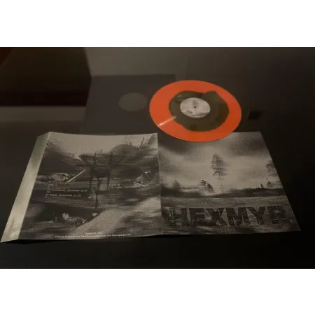 dragon 0.41 Hexmyr - Öde Verser digipack LP 180g transparent and orange