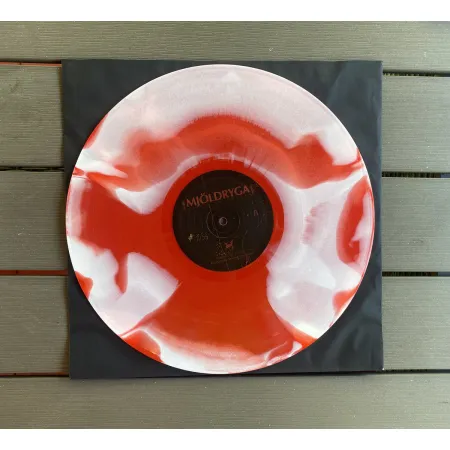 dragon 0.52 Mjöldryga - Pulvis Ad Mortem LP red and white 180g